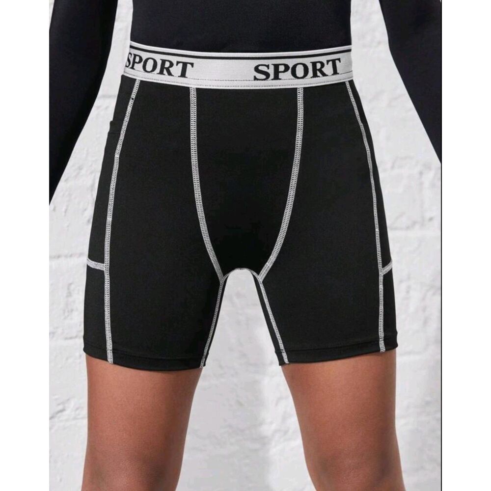 New Mens Tween Boys Sport Shorts Boxer Briefs Size 12 Underwear 1 pc Pocket